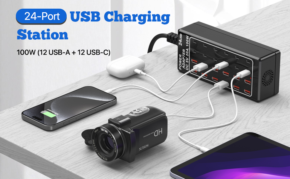 usb c charging station