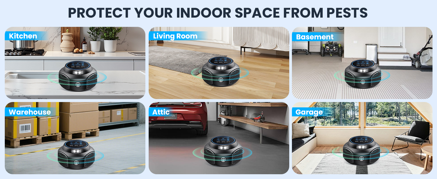 ultrasonic pest repeller indoor