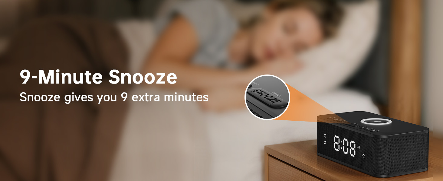 alarm clocks for bedrooms