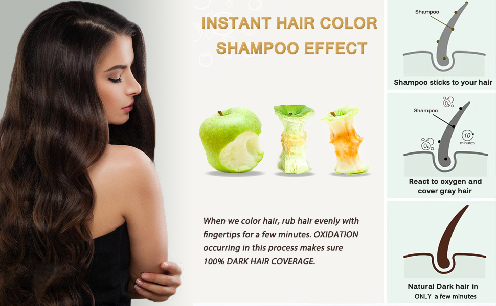 Instant hair color