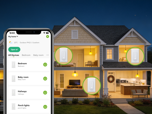 3 way smart dimmer switch