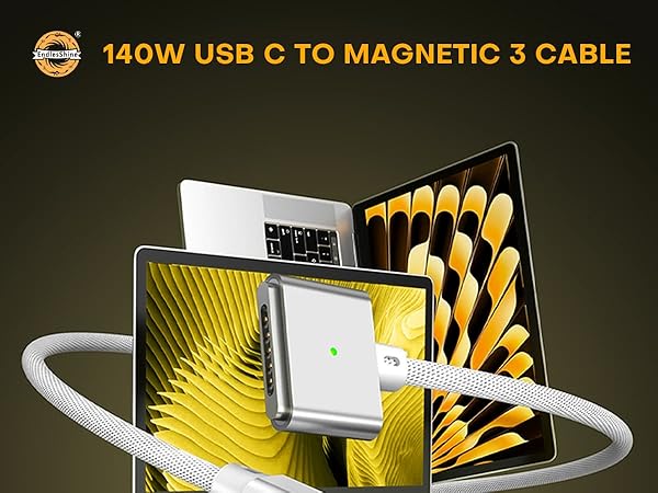 USB-C to Magnetic 3 Cable
