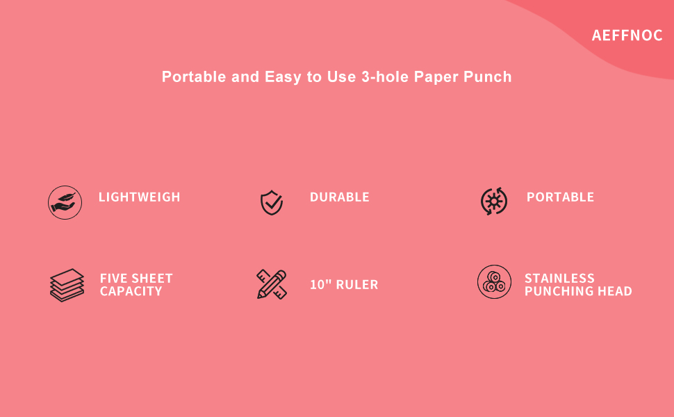 three hole punch