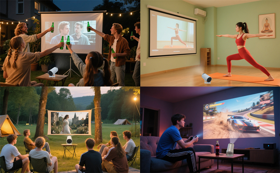 proyector de cine en casa