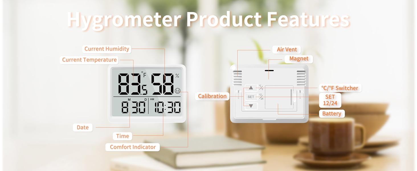 Hygrometer Product Features