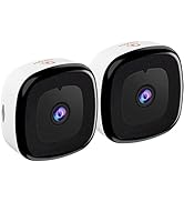 Girafit 3MP 2K Window Camera,2.4GHz&amp;5GHz WiFi Indoor Cameras for Home Security 2 Pack with ChroMa...