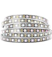 WS2812B 1m 5m 30LEDs/m 60LEDs/m IP30 IP65 IP67 5050SMD Individually addressable Flexible Black Wh...