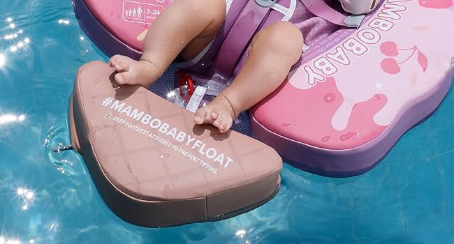 Mambobaby Float Add Tail Baby/Infant Swim Float with Canopy