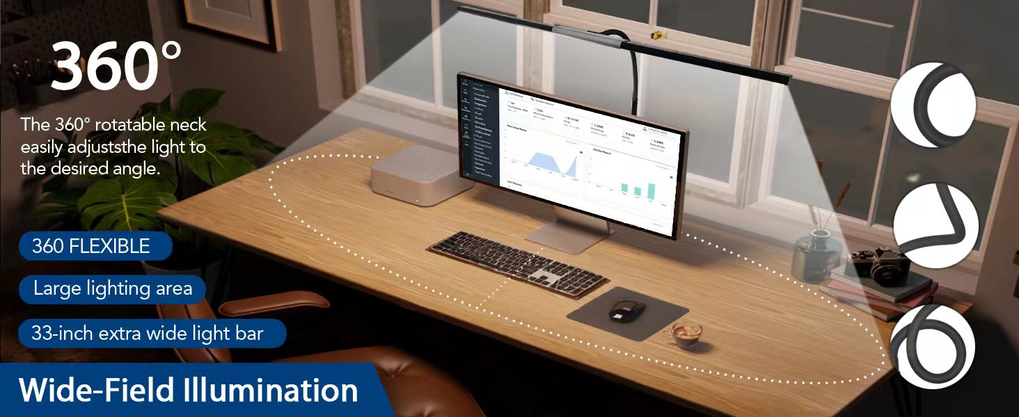 LED Desk Lamp for Office Home