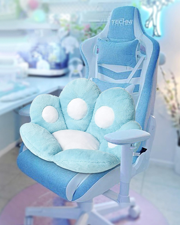 cat paw cushion