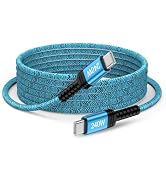 240W USB C to USB C Cable, for Samsung S26 Type C to C Super Fast Charging Cord,6FT Android Braid...