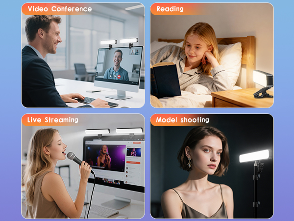 zoom lighting for computer