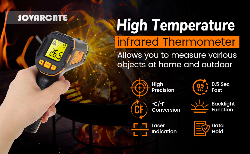 SOVARCATE infrared thermometer