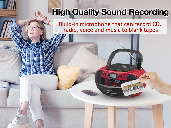 G Keni CD Cassette Player