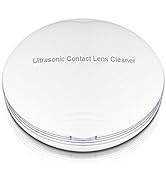 Ultrasonic Contact Lens Cleaner Fast Cleaning Sclerals Lenses Daily Care Contact Lenses with Vani...