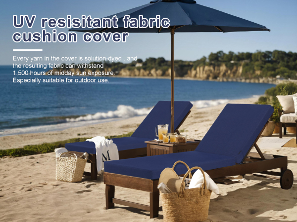 fade resisitant lounge chair cushion