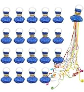20 Pack No Mess Streamers,Colorful No Mess Paper Crackers,Hand Throw Confetti Streamer for Birthd...