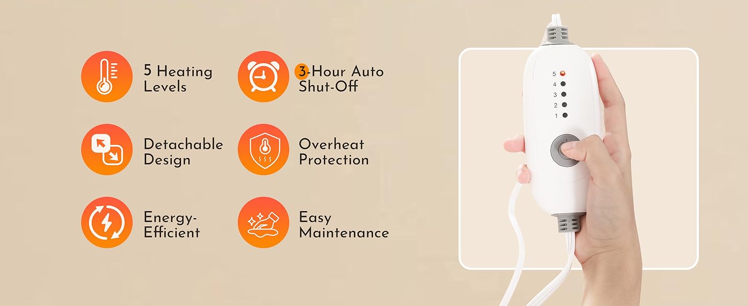 3 Hour Auto Shut-Off