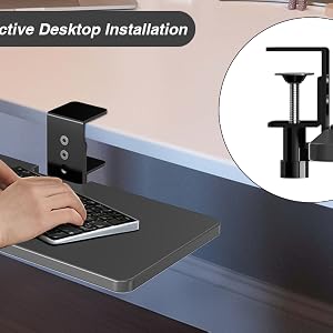 Keyboard and Mouse Tray