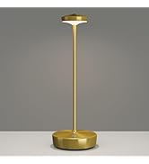 TBBGA Cordless Table Lamp Rechargeable - LED Table Light with 3 Color Temperatures, Stepless Dimm...