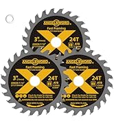 ANGELSWORD 3 Inch Circular Saw Blade, 7/16