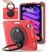 BATYUE Case for iPad mini 7 (A17 Pro) 2024/ Mini 6 8.3'' 2021,Full-Body Shockproof Protective Cas...