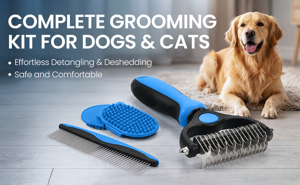 Grooming Kit for dogs and cats