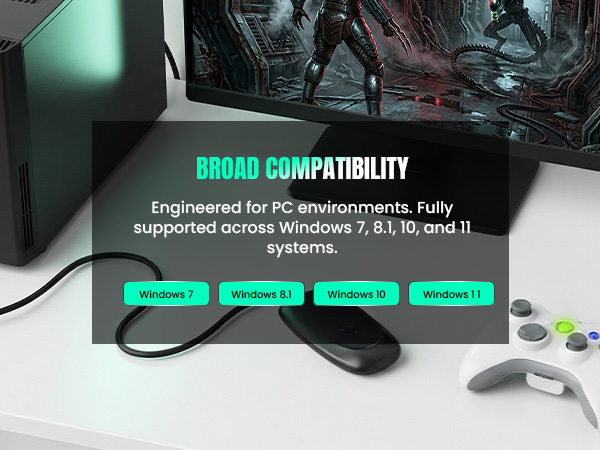 BROAD COMPATIBILTY