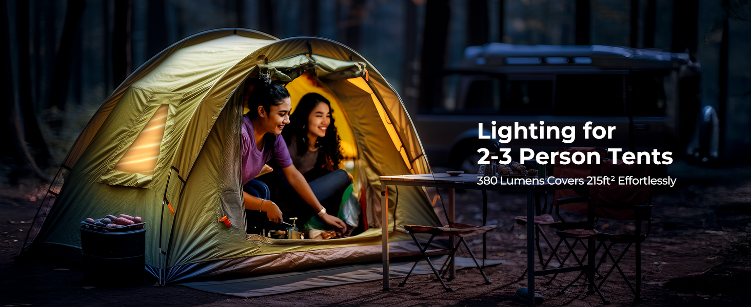 area camping light