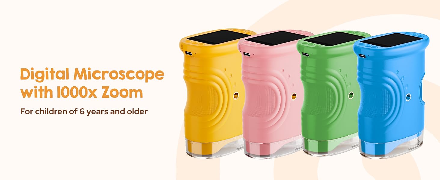 Digital Microscope with 1000x Zoom