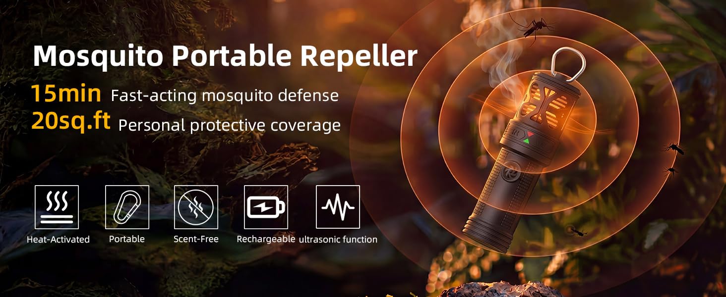 ZETAWALE Mosquito Repellent Outdoor Repeller