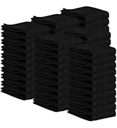 Tens Towels Pack of 60 Washcloths, 12 x 12 Inches, Lighter Weight, Quick to Dry, Super Soft &amp; Abs...