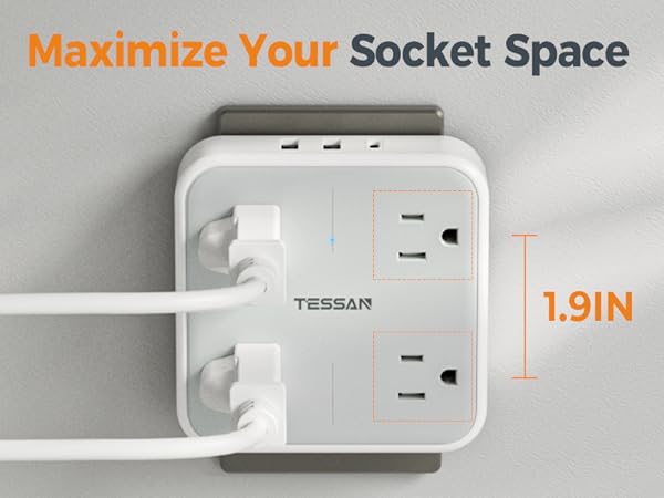 Widely Spaced Outlets