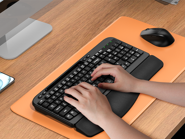 ergonomic keyboard mouse