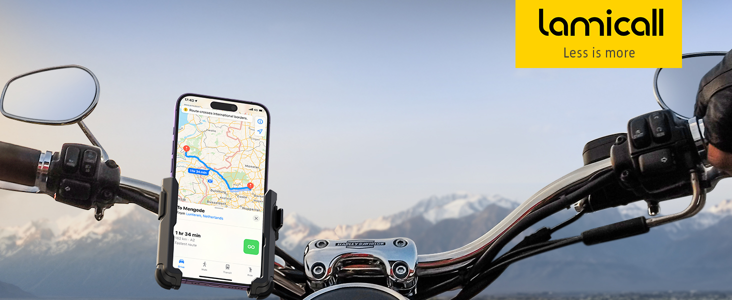 motorcycle phone mount