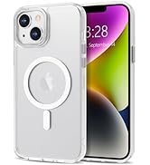 Anuck Case for iPhone 14 Case Magnetic Phone Case Compatible with MagSafe, Soft TPU Bumper Hard T...