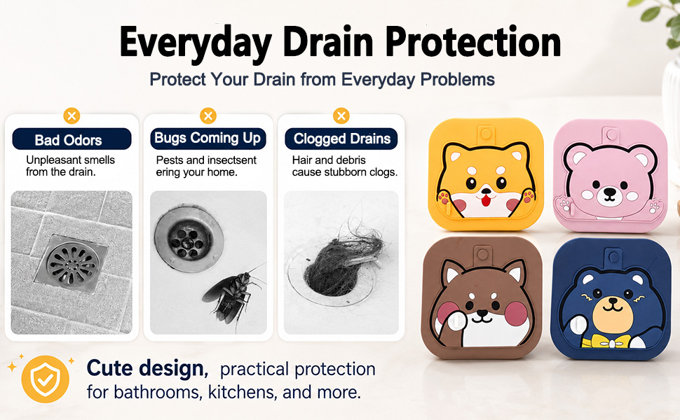shower drain hair catcher
