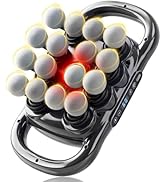 Soffiya 16-Head Massage Gun Deep Tissue, 9 Speeds &amp; 9 Models Electric Percussion Muscle Massager,...