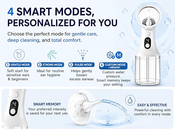 4 SMART MODES