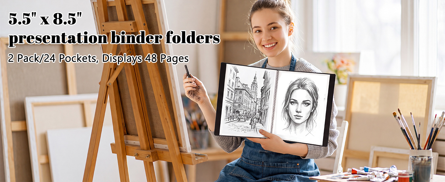 Presentation Binder with Sleeves