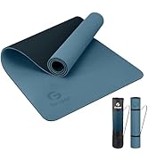 Yoga Mat Non Slip, Eco Friendly Fitness Exercise Mat with Carrying Strap,Pro Yoga Mats for Women,...