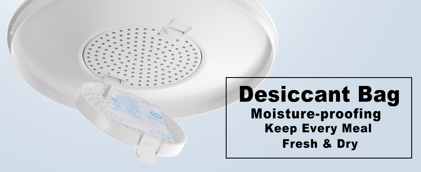 automatic cat feeder white