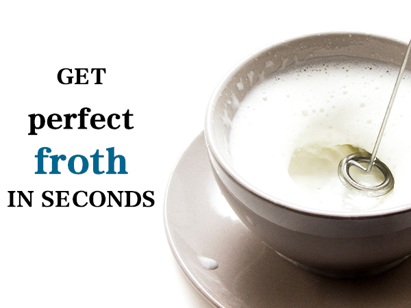 Milk Frother Handheld for Coffee