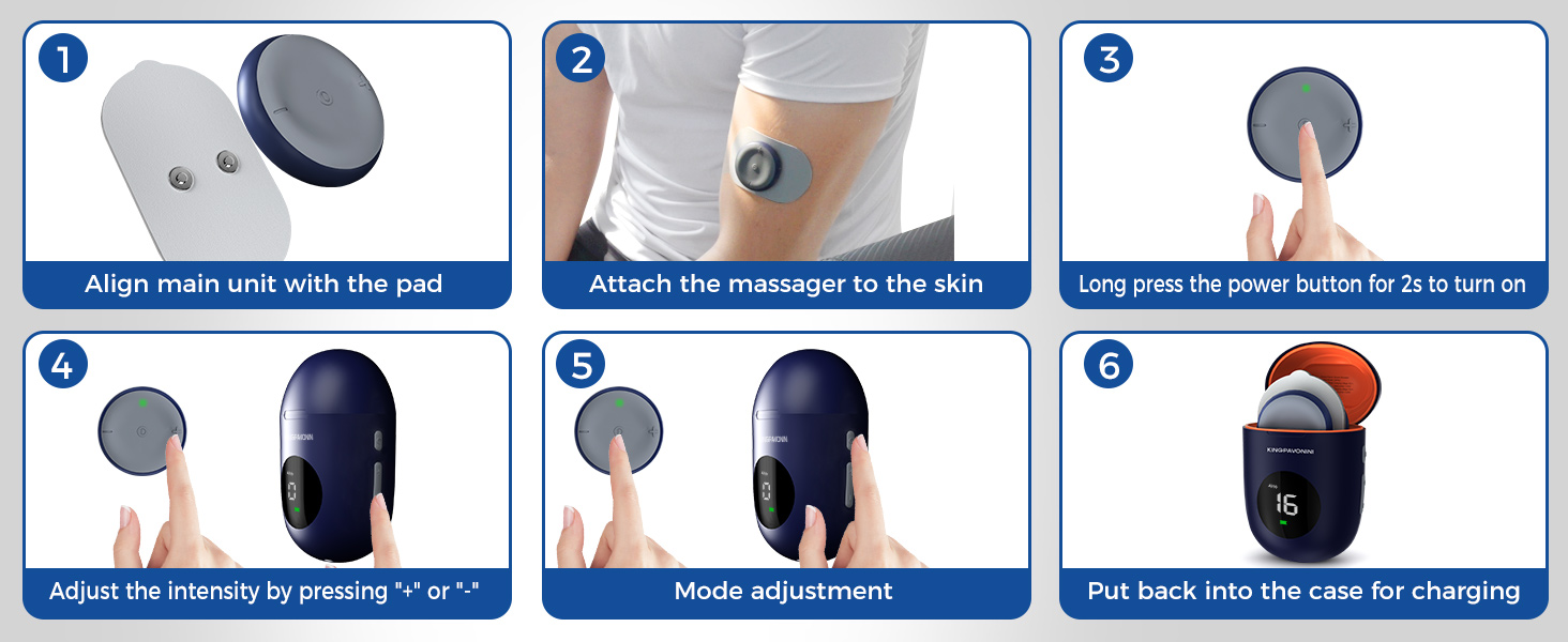 muscle stimulator for pain relief therapy