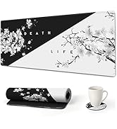AIMSA Extended Gaming Mouse Pad, XL Large Keyboard Mouse Mat Desk Pad with Stitched Edges, Durabl...