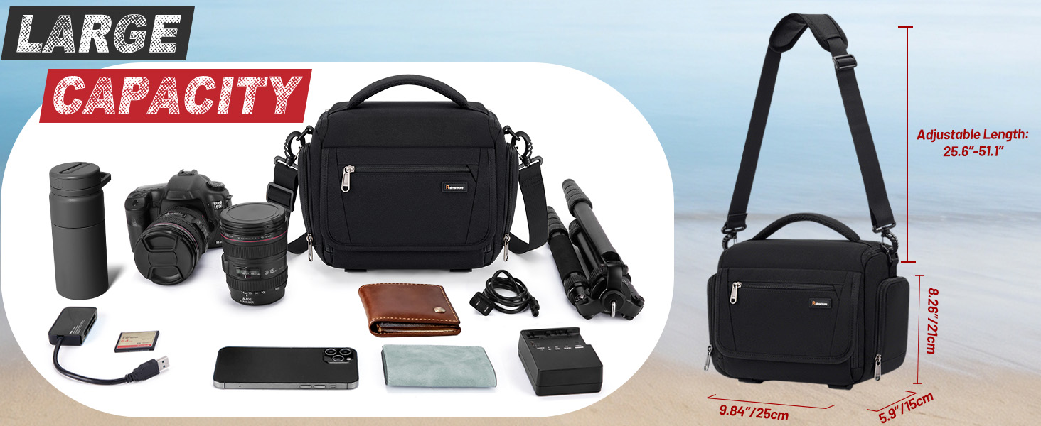 camera bag crossbody