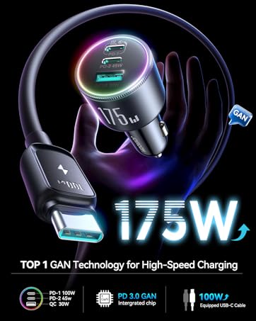 usb c car charger