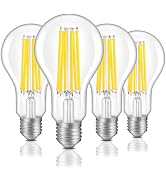 ALAMPEVER 3010LM A23 LED Light Bulb, 17W (200 Watt Equivalent), 5000K Daylight White Bright Light...