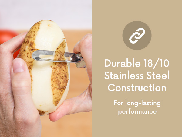 Linden Sweden Jonas Peeler Easy to Clean Dishwasher safe potato peelers for kitchen best seller