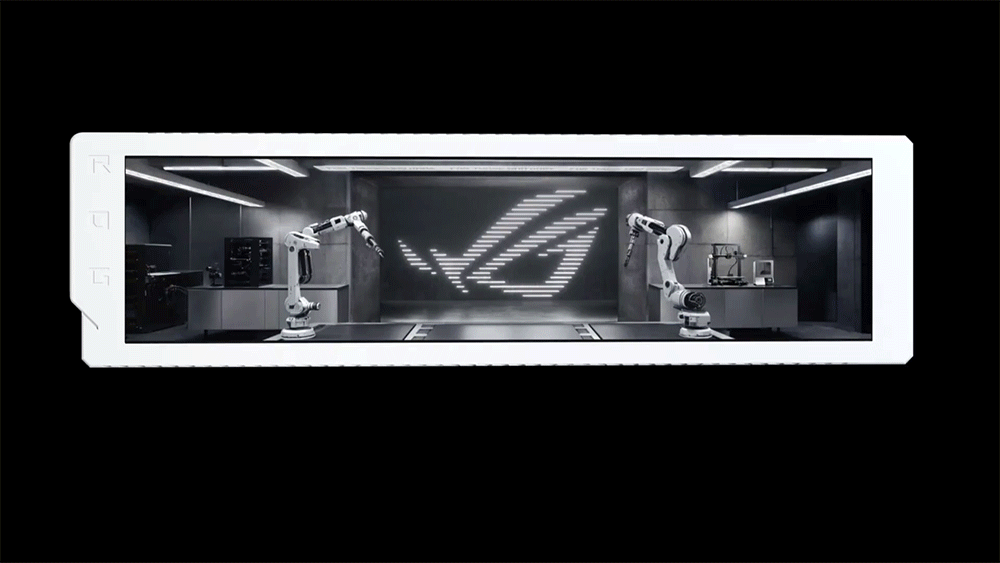 ASUS ROG Cronox ARGB Gaming PC Case - White